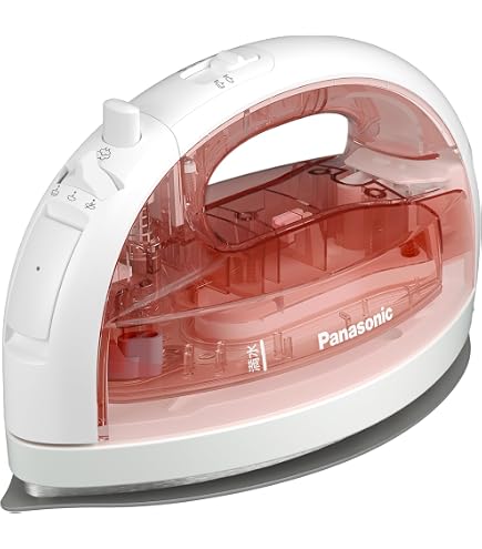 Amazon | パナソニック コードレススチームアイロン NI-WL409-P クリア